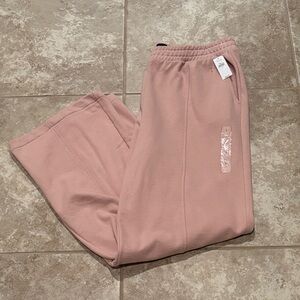 Size Large GAP sweatpants in beautiful blush color